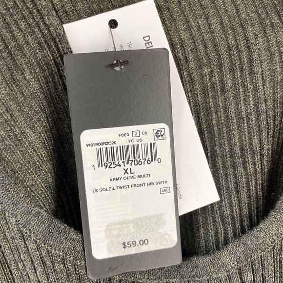 NWT Guess Cropped Sweater Top Size XL - Picture 7 of 7